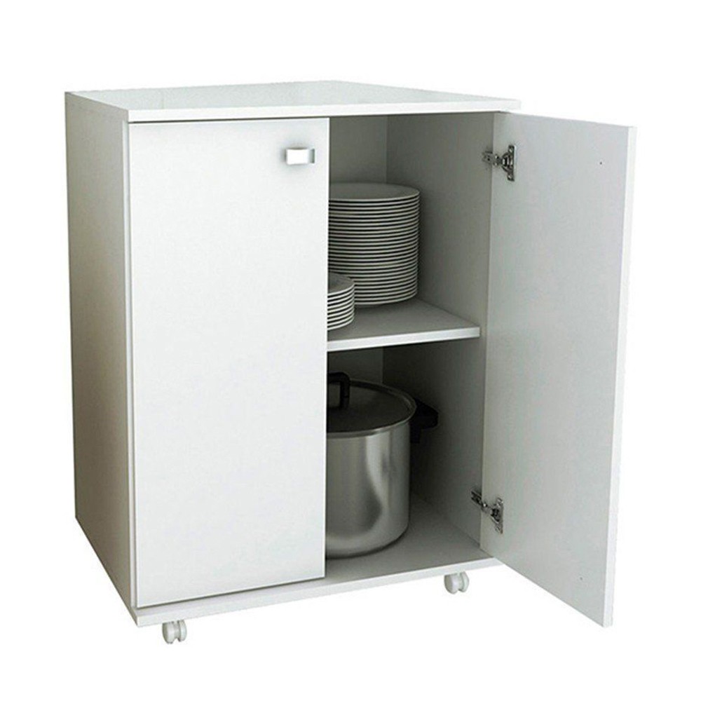 Balcão Baixo 02 Portas BL3300 Branco - Tecno Mobili