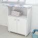 Balcão Com Tábua de Passar 2 Portas TP3050 Branco - Tecno Mobili