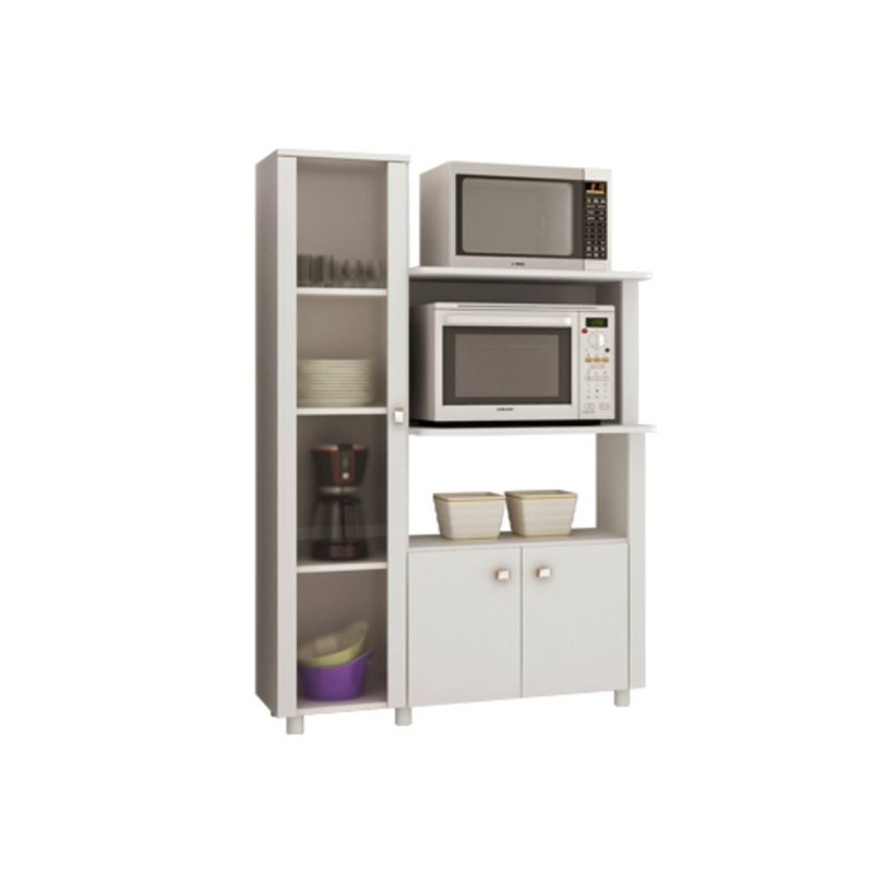 Balcão Multiuso BL3304 Branco - Tecno Mobili