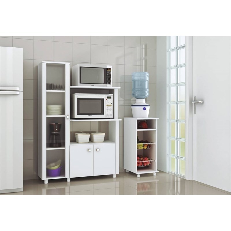 Balcão Multiuso BL3304 Branco - Tecno Mobili
