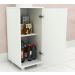 Balcão Para Bebedouro 01 Porta BL3306 Branco Tecno Mobili