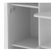 Balcão Para Forno E Microondas 03 Portas BL3304 Branco Tecno Mobili