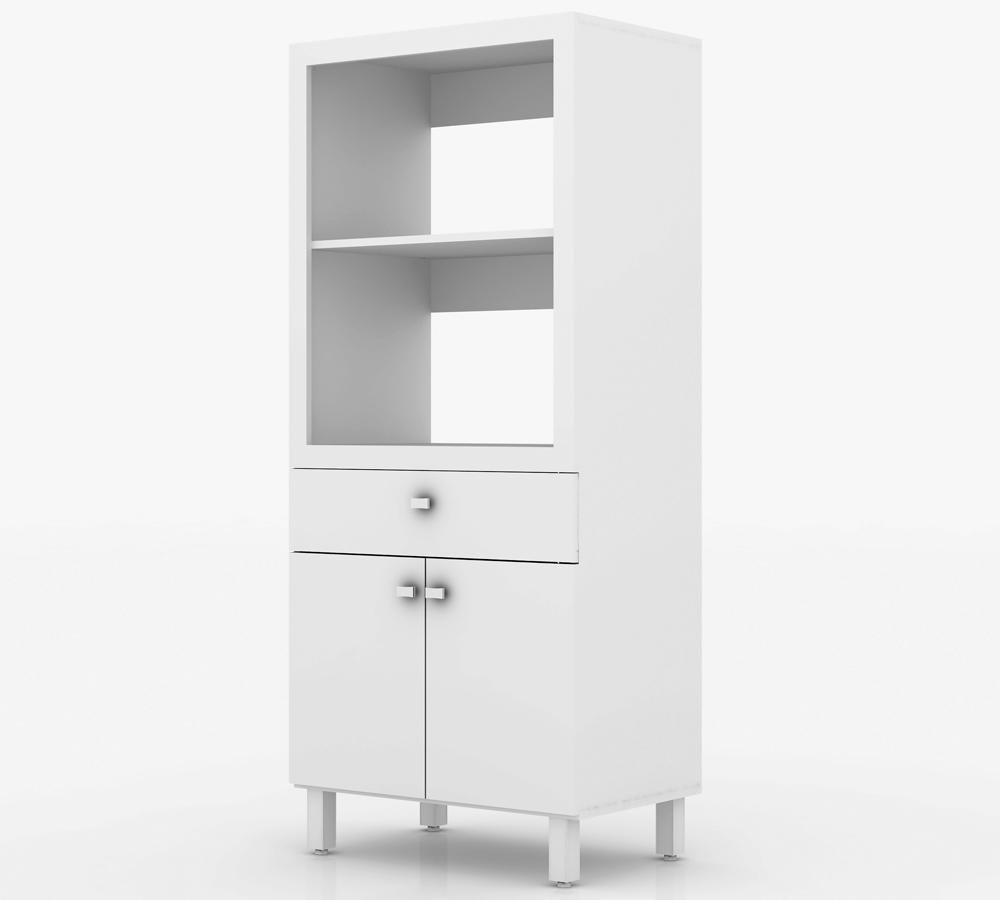 Balcão Para Forno e Microondas BL3305 Branco Tecno Mobili