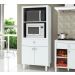 Balcão Para Forno e Microondas BL3305 Branco Tecno Mobili