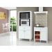 Balcão Para Forno e Microondas BL3305 Branco Tecno Mobili
