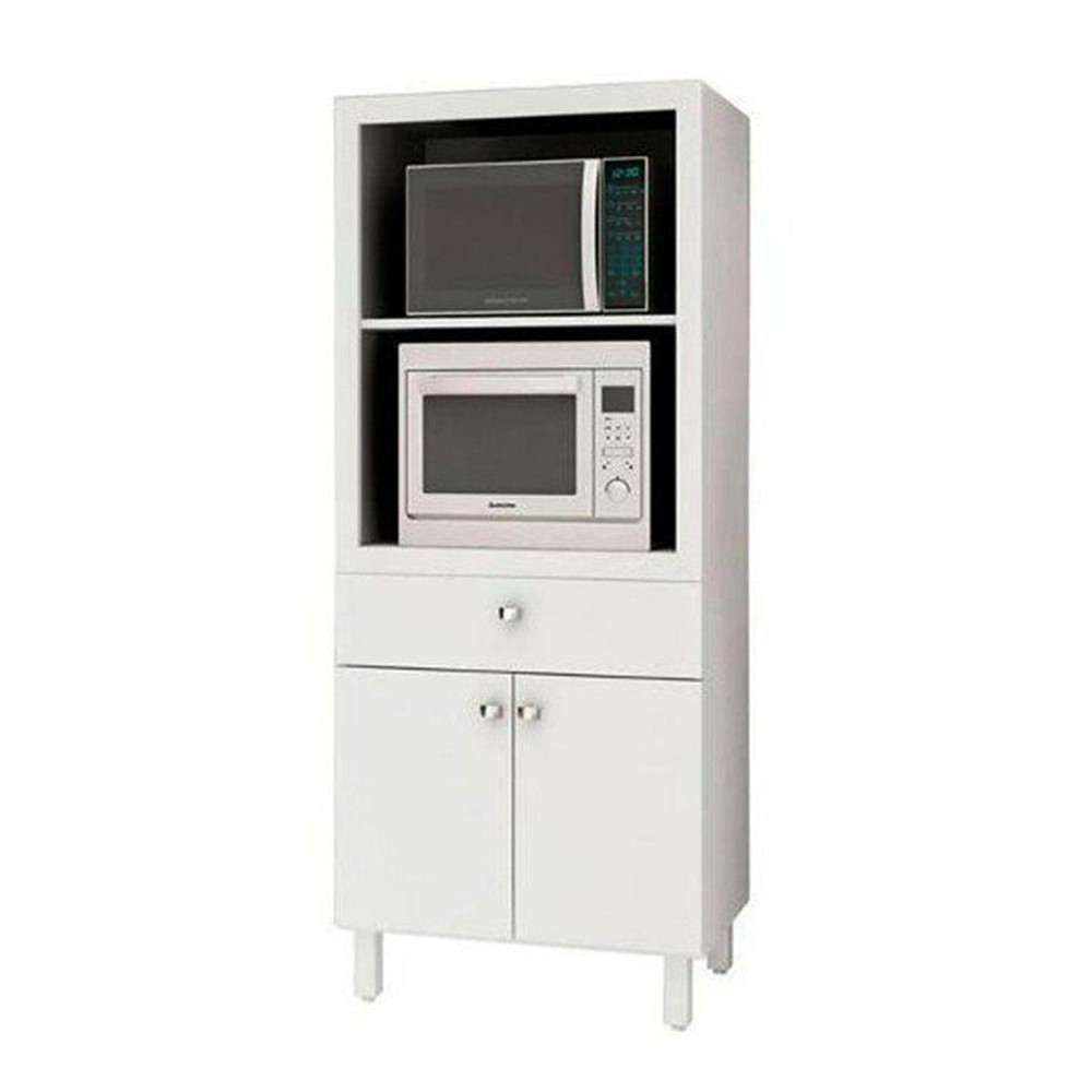 Balcão com 02 Portas BL3305 Branco - Tecno Mobili