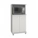 Balcão com 02 Portas BL3307 Branco - Tecno Mobili