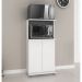 Balcão com 02 Portas BL3307 Branco - Tecno Mobili
