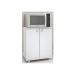 Balcão para Cozinha com Rodízios BL3300 Branco - Tecno Mobili