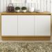 Balcao Buffet 3 Portas 160 cm BB2610 Natural Off White Tecno Mobili