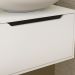 Balcao Gabinete 60 cm 1 Porta Basculante BN3646 Branco Tecno Mobili