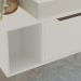 Balcao Gabinete Para Banheiro 1 Porta BN3644 Branco Tecno Mobili