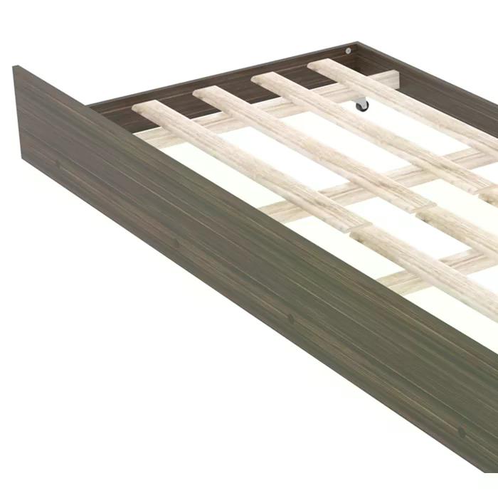 Cama Auxilar Solteiro CM8008 Nogal Tecno Mobili