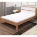 Cama Casal CM8005 Amendoa Branco Tecno Mobili
