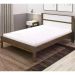 Cama Casal CM8005 Nogal Branco Tecno Mobili