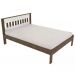 Cama Casal CM8007 Branco Nogal Tecno Mobili