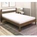Cama Casal CM8007 Branco Nogal Tecno Mobili