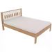 Cama Casal CM8007 E 02 Mesas De Cabeceira AZ1016 QT6 Amendoa Branco Tecno Mobili