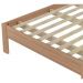 Cama Casal CM8009 Amendoa Branco Tecno Mobili