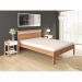 Cama Casal CM8009 Amendoa Branco Tecno Mobili