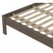 Cama Casal CM8009 Nogal Branco Tecno Mobili