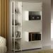 Cama Retratil De Parede Solteiro CM8013 Branco Tecno Mobili