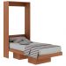 Cama Retratil De Parede Solteiro CM8015 Amendoa Tecno Mobili