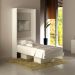 Cama Retratil De Parede Solteiro CM8015 Branco Tecno Mobili