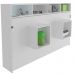 Cama Retratil Horizontal Solteiro CM8020 Branco Tecno Mobili