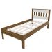 Cama Solteiro CM8006 Nogal Branco Tecno Mobili