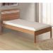 Cama Solteiro CM8010 Amendoa Branco Tecno Mobili