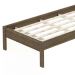 Cama Solteiro Com Auxiliar CM8004 CM8008 QT7 Nogal Branco Tecno Mobili