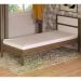 Cama Solteiro Com Auxiliar CM8004 CM8008 QT7 Nogal Branco Tecno Mobili