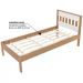 Cama Solteiro Com Auxiliar CM8006 CM8008 QT8 Amendoa Branco Tecno Mobili