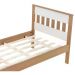 Cama Solteiro Com Auxiliar CM8006 CM8008 QT8 Amendoa Branco Tecno Mobili
