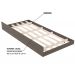 Cama Solteiro Com Auxiliar CM8010 CM8008 QT9 Nogal Branco Tecno Mobili