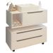 Conjunto 3 Peças Para Banheiro BN3600X43X44 Branco Tecno Mobili