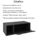 Conjunto 4 Peças Para Banheiro BN3600X43X44X45 Marmore Lunar Tecno Mobili
