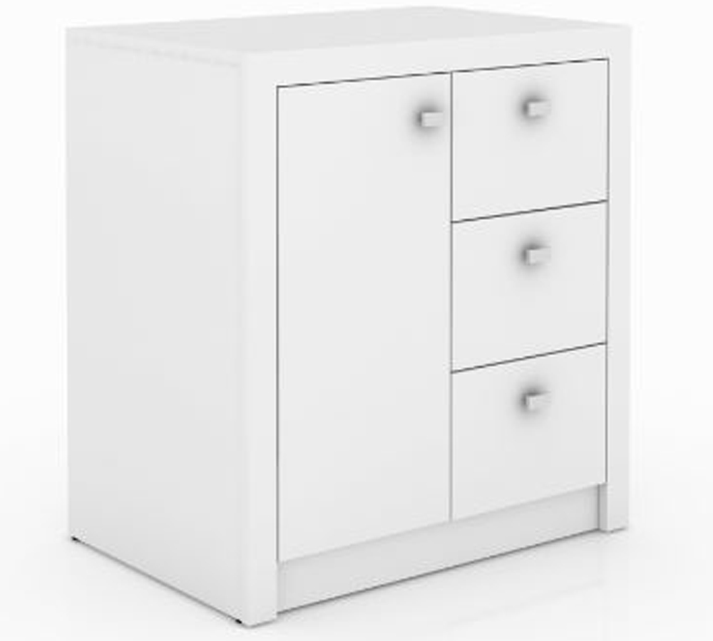 Conjunto Escritório 02 Peças CJ11 Branco Tecno Mobili