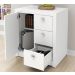 Conjunto Escritório 02 Peças CJ11 Branco Tecno Mobili