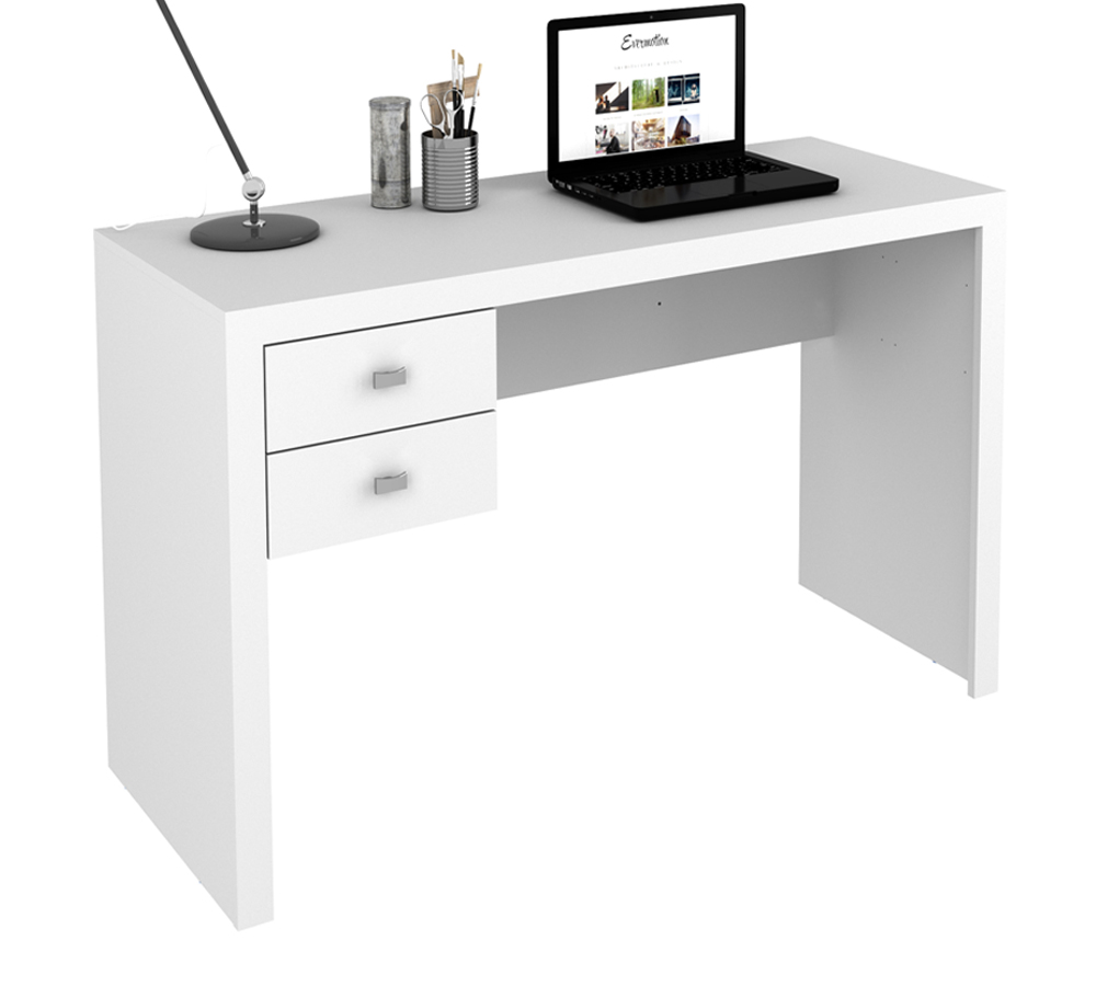 Conjunto Escritório 02 Peças CJ12 Branco Tecno Mobili