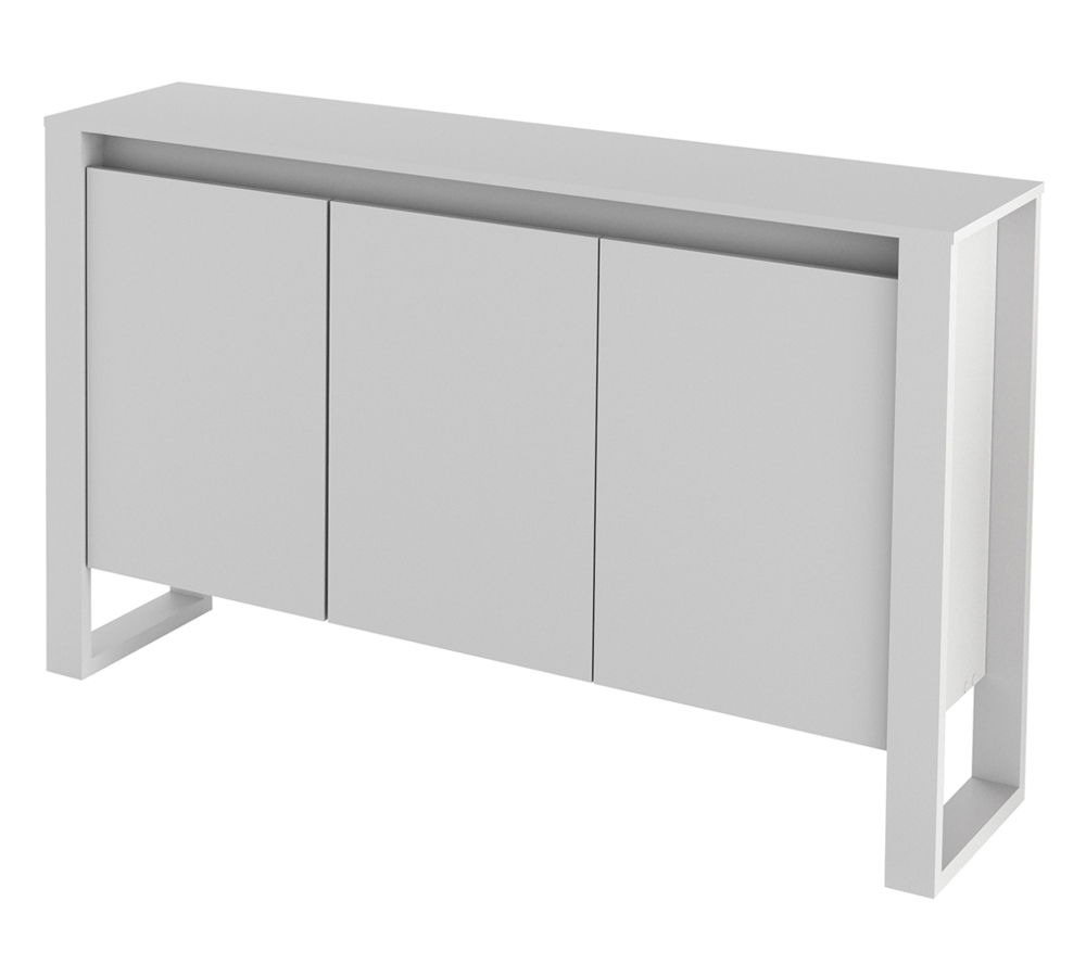 Conjunto Escritório 02 Peças CJ23 Branco Tecno Mobili