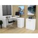 Conjunto Escritório 02 Peças CJ9 Branco Tecno Mobili