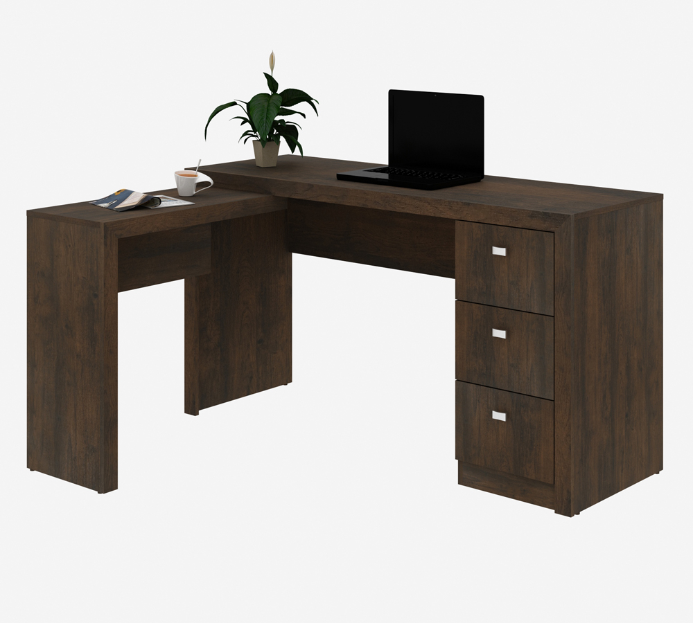Conjunto Escritório 02 Peças CJ9 Rustico Tecno Mobili