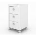 Conjunto Escritório Completo 11 Peças CJ8 Branco Tecno Mobili