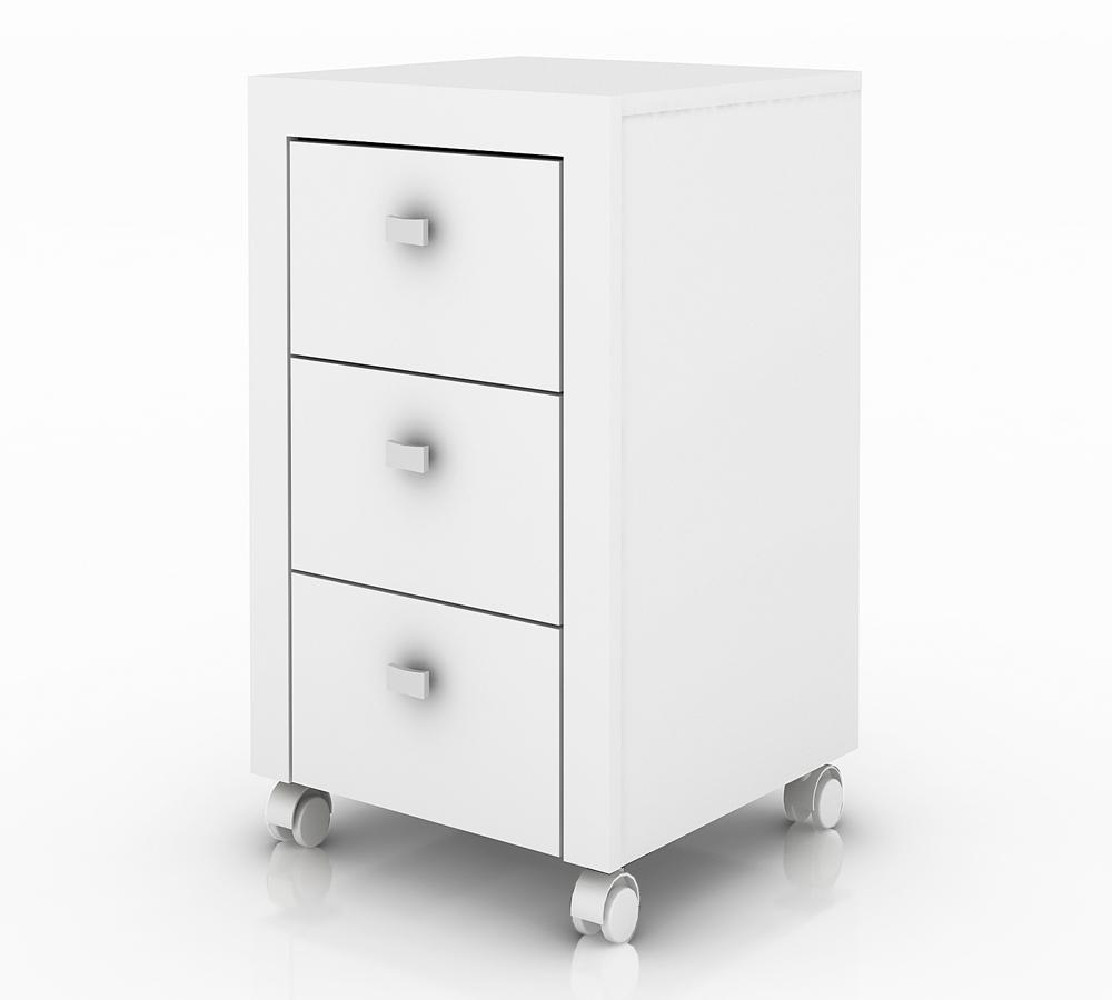 Conjunto Escritório Completo 11 Peças CJ8 Branco Tecno Mobili