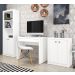 Conjunto Escritório Completo 3 Peças CJ17 Branco Tecno Mobili