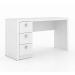 Conjunto Escritório Completo 3 Peças CJ5 Branco Tecno Mobili