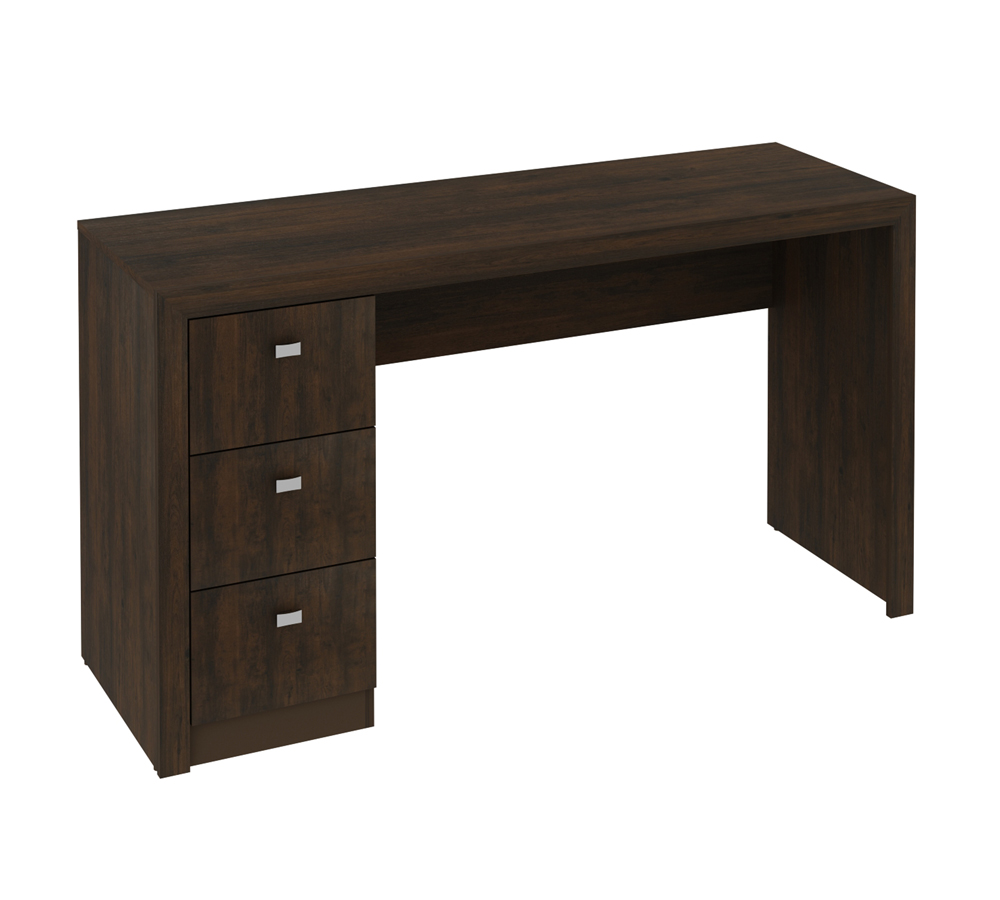 Conjunto Escritório Completo 3 Peças CJ5 Rustico Tecno Mobili