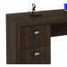Conjunto Escritório Completo 3 Peças CJ5 Rustico Tecno Mobili